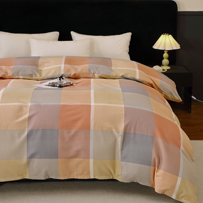 91家纺网 家纺一手货源 找家纺 晶缦家纺 2025叶语系·纯棉活性全棉磨毛单被套单品被套被套单件 凯瑟琳