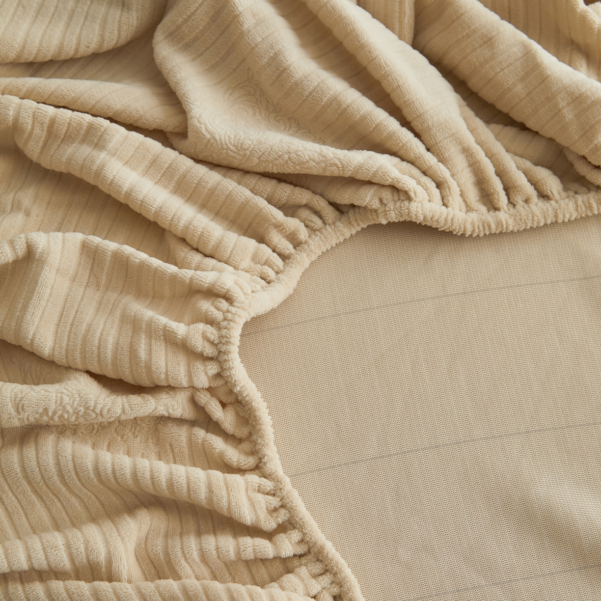 91家纺网 家纺一手货源 找家纺 （总）早晨家纺 2025新款红金龙纯色烂花牛奶绒床笠