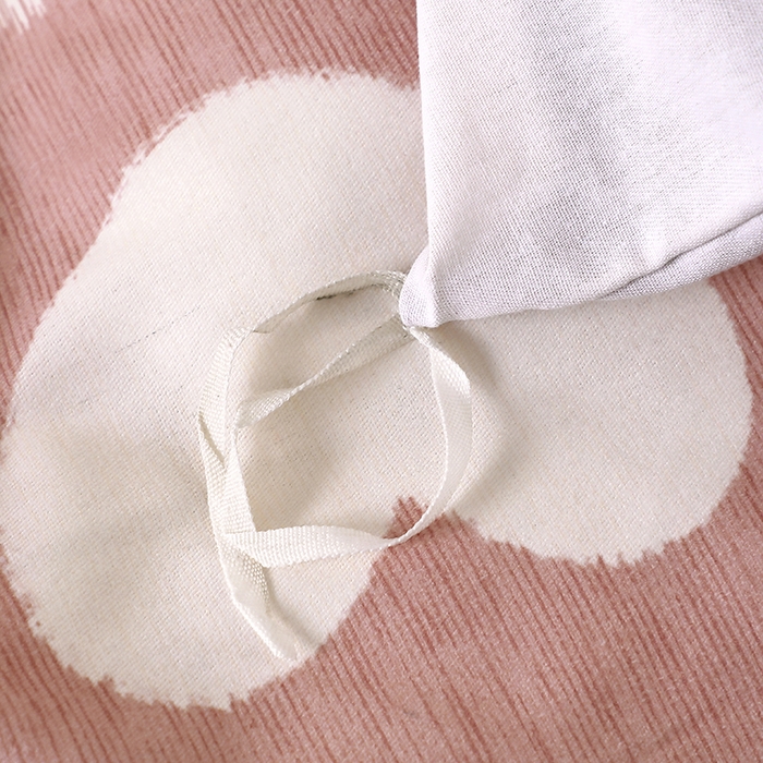 91家纺网 家纺一手货源 找家纺 晶缦家纺 2025叶语系·纯棉活性全棉磨毛单被套单品被套被套单件 心相近