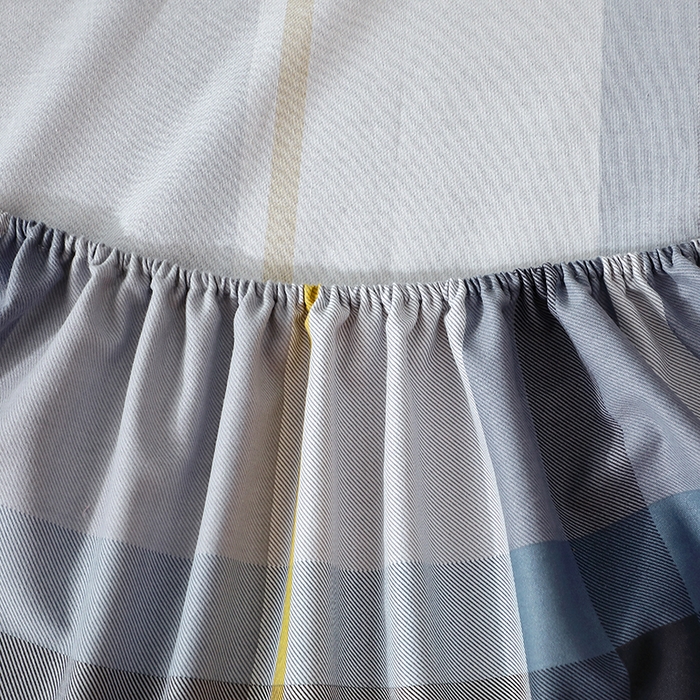 91家纺网 家纺一手货源 找家纺 晶缦家纺 2025叶语系·纯棉活性全棉磨毛单笠单品床笠床笠单件 莫利格-蓝