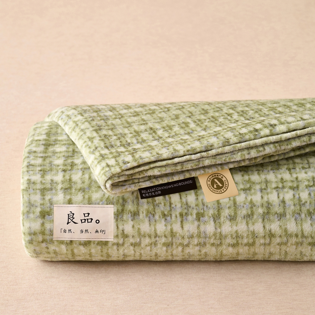 91家纺网 家纺一手货源 找家纺 早晨家纺 2025新款野牧款高克重牛奶绒印花单床单系列 野牧-香风绿