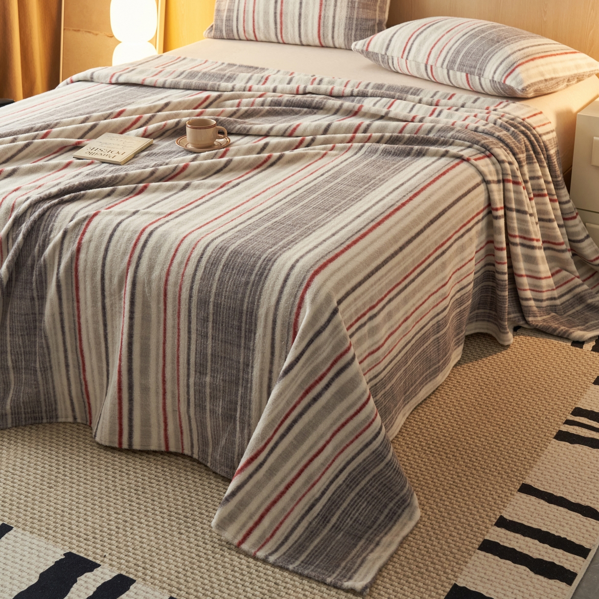 91家纺网 家纺一手货源 找家纺 （总）早晨家纺 2025新款未末款仿羊绒牛奶绒床单