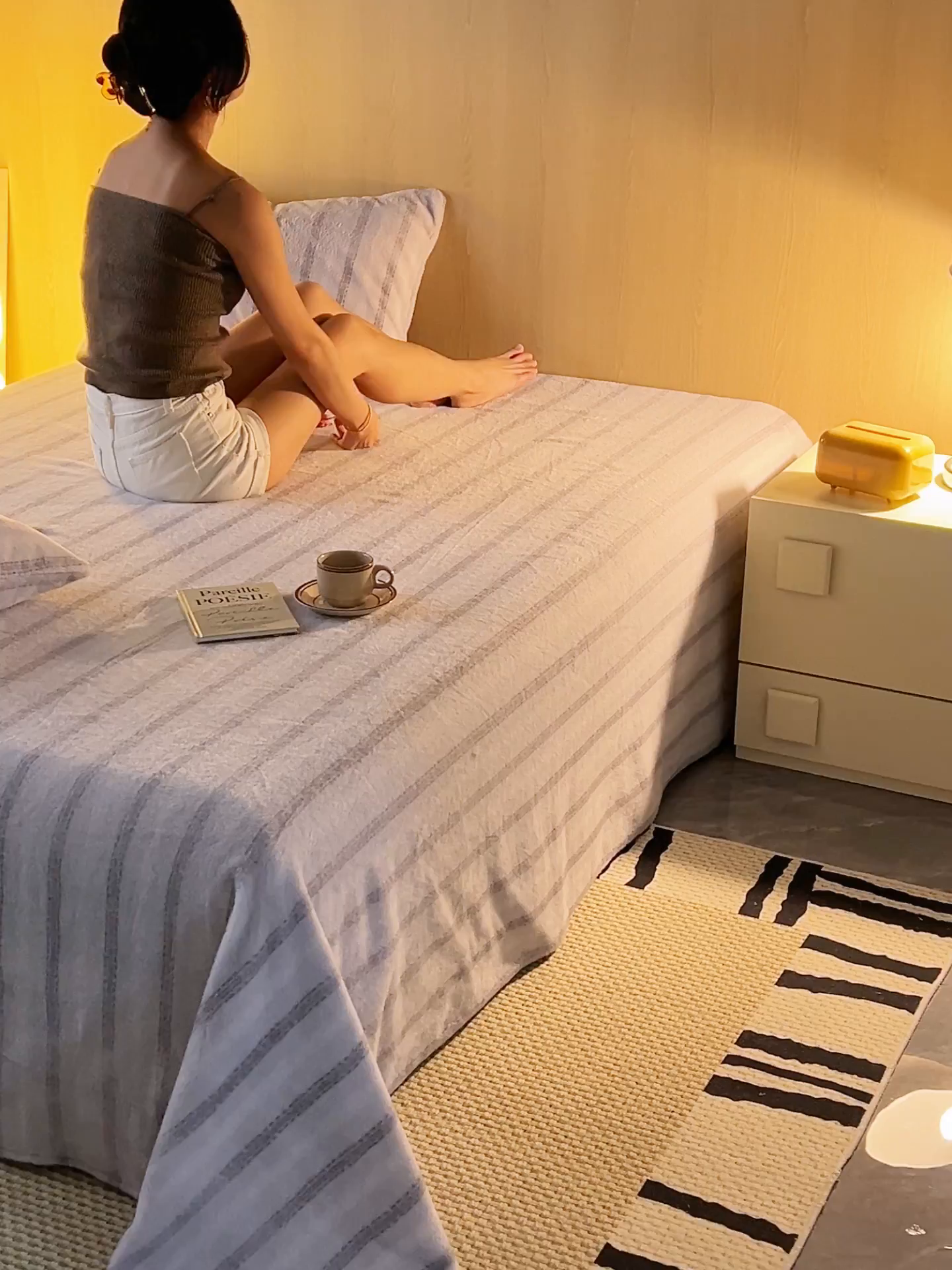 91家纺网 家纺一手货源 找家纺 早晨家纺 2025新款未末款仿羊绒牛奶绒床单 未末-浅灰