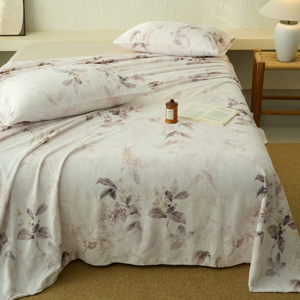 91家纺网 家纺一手货源 找家纺 （总）早晨家纺 2025新款数码印花高克重牛奶单床单