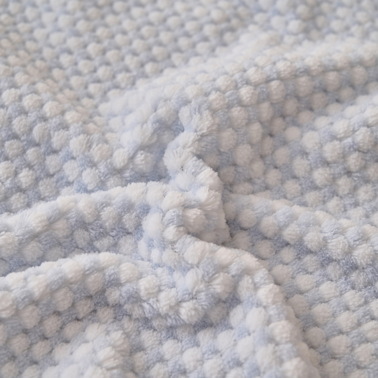 91家纺网 家纺一手货源 找家纺 早晨家纺 2025新款深蓝款高克重牛奶绒阳离子提花单床单系列 深蓝-蓝