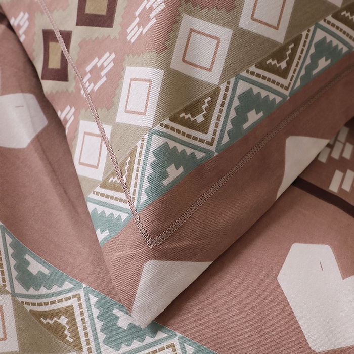 91家纺网 家纺一手货源 找家纺 晶缦家纺 2025叶语系·纯棉活性全棉磨毛单床单单品床单床单单件 慕恋