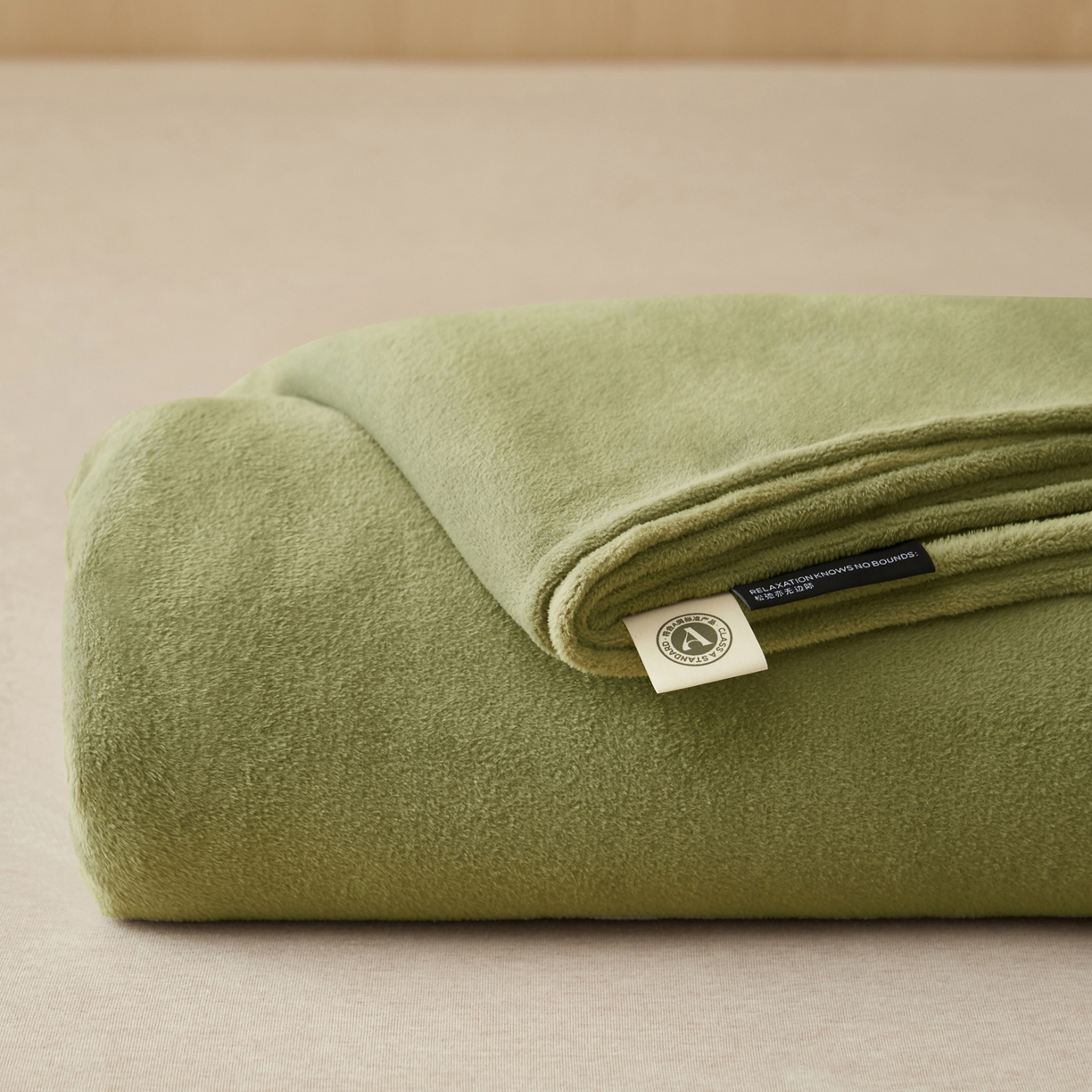 91家纺网 家纺一手货源 找家纺 早晨家纺 2025新款牛奶绒纯色单床单 牛奶绒-橄榄绿