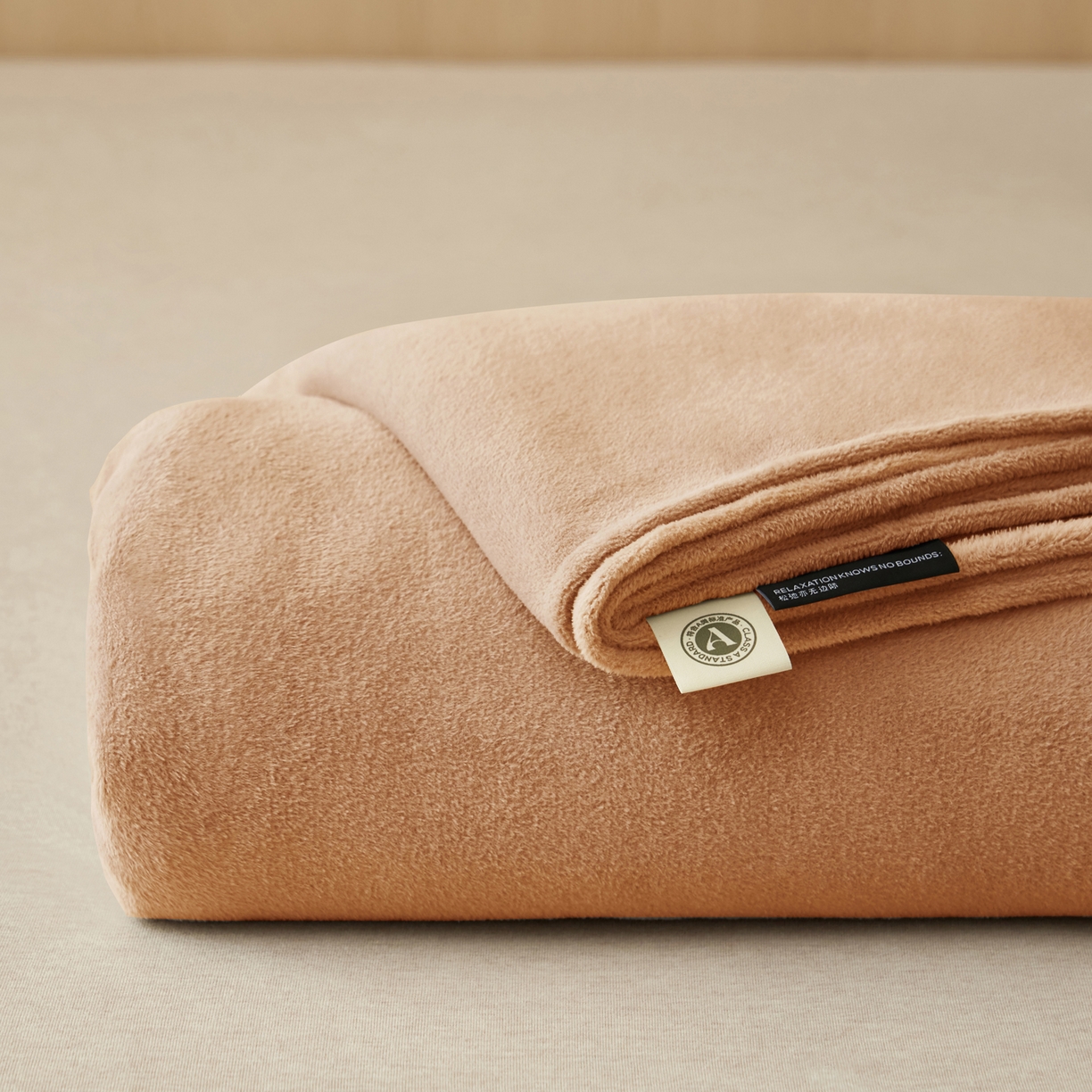 91家纺网 家纺一手货源 找家纺 早晨家纺 2025新款牛奶绒纯色单床单 牛奶绒-橘色