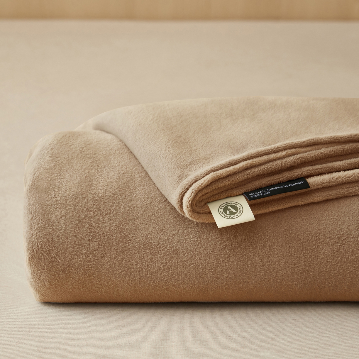 91家纺网 家纺一手货源 找家纺 早晨家纺 2025新款牛奶绒纯色单床单 牛奶绒-奶茶咖