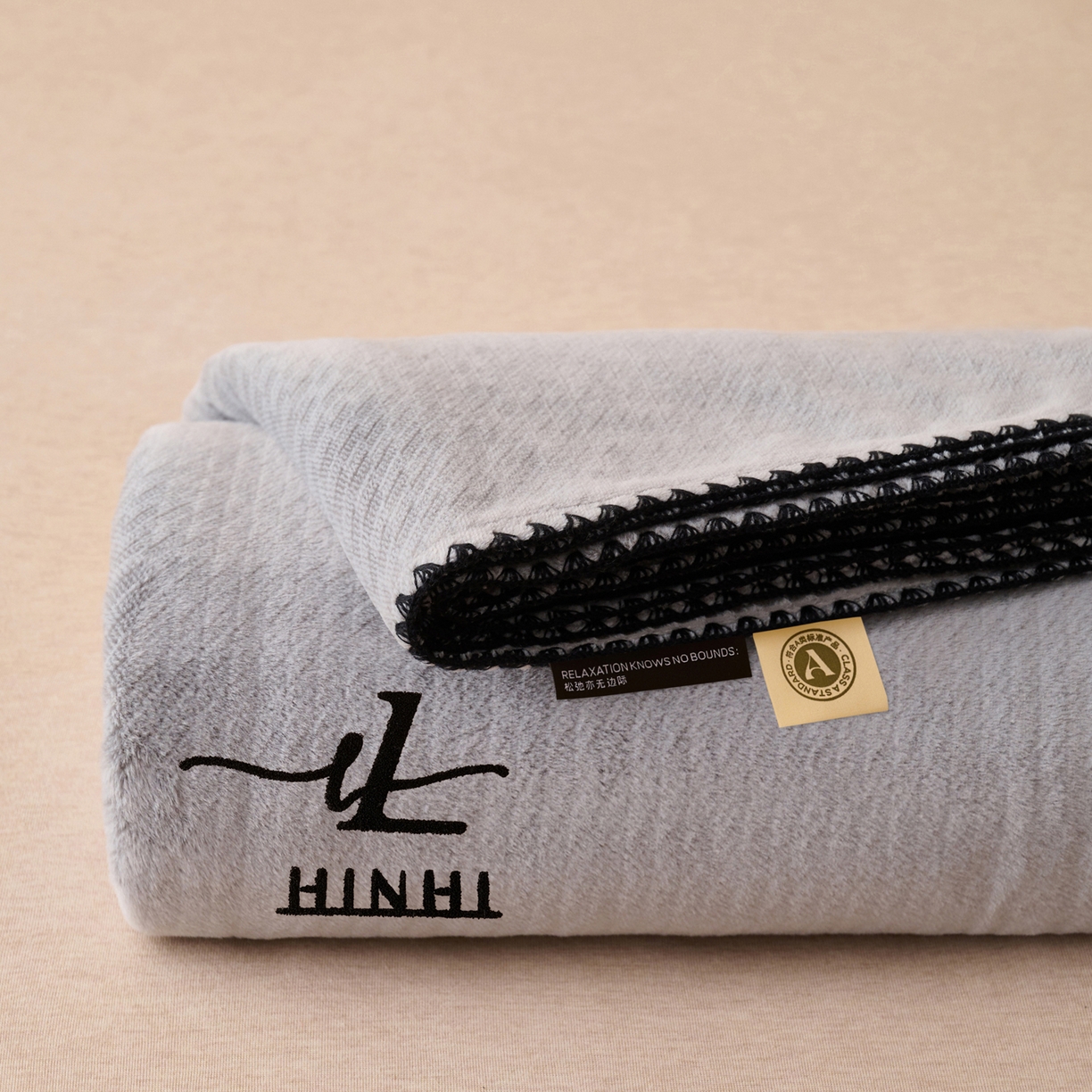 早晨家纺 2025新款流星款高克重牛奶绒阳离子提花兔毛单床单 流星-银灰