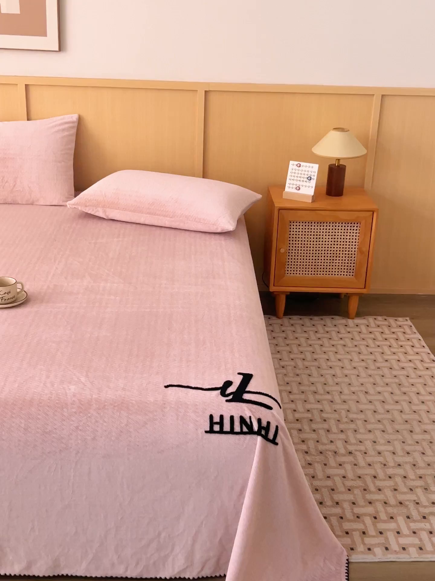 91家纺网 家纺一手货源 找家纺 （总）早晨家纺 2025新款流星款高克重牛奶绒阳离子提花兔毛单床单