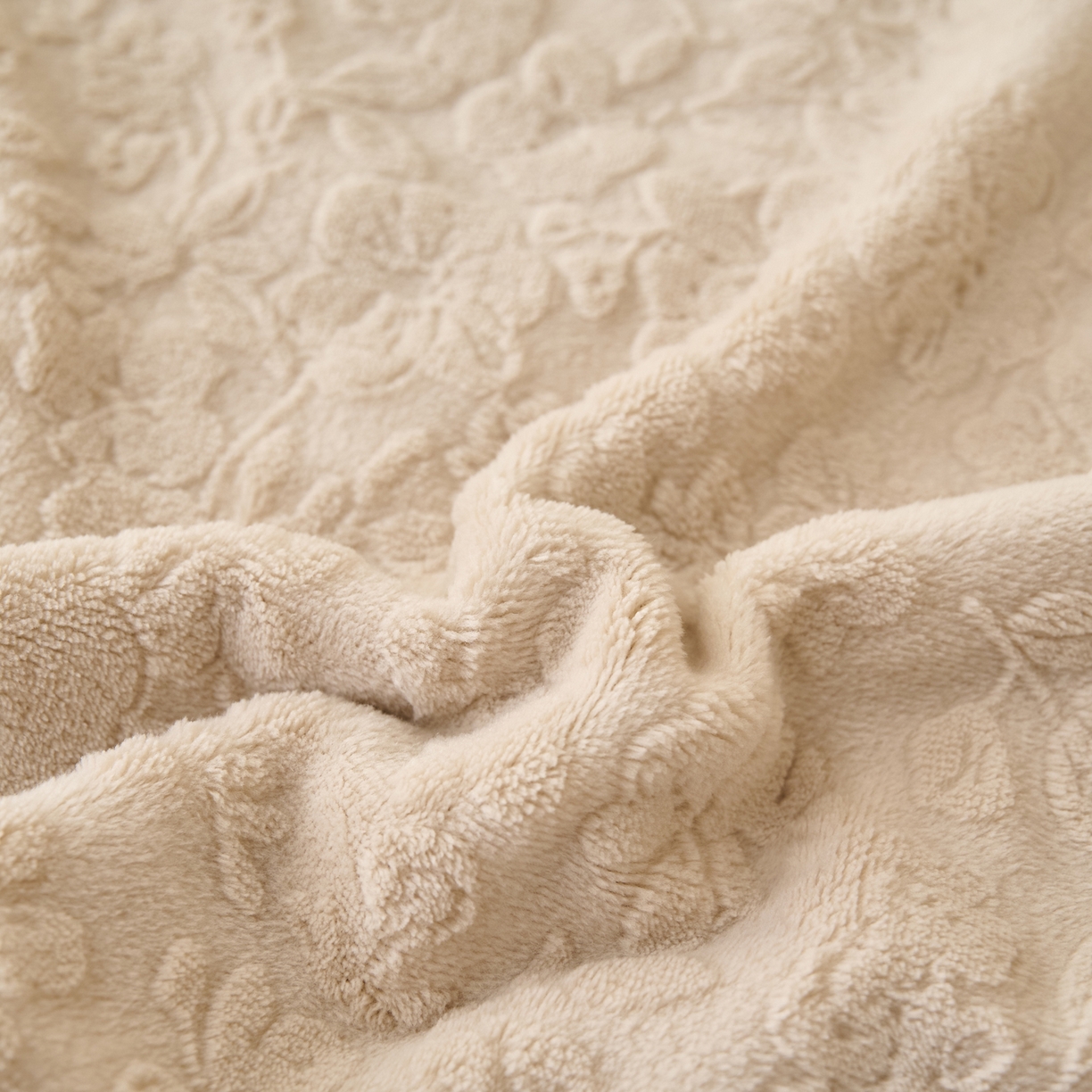 91家纺网 家纺一手货源 找家纺 早晨家纺 2025新款蝴蝶兰款高克重牛奶绒烂花单床单 蝴蝶兰-米驼