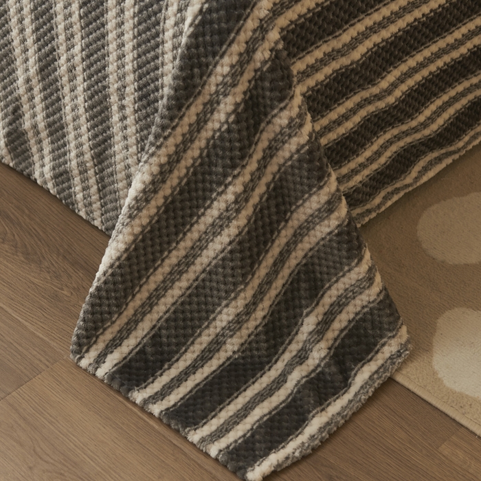 91家纺网 家纺一手货源 找家纺 （总）早晨家纺 2025新款豆豆款高克重牛奶绒菠萝格无印风床单