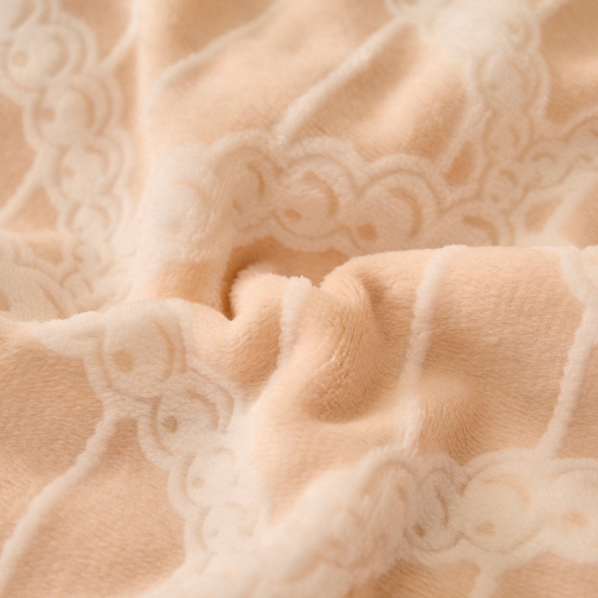 91家纺网 家纺一手货源 找家纺 早晨家纺 2025新款高克重牛奶绒烂花单品床单 粉庭扇韵