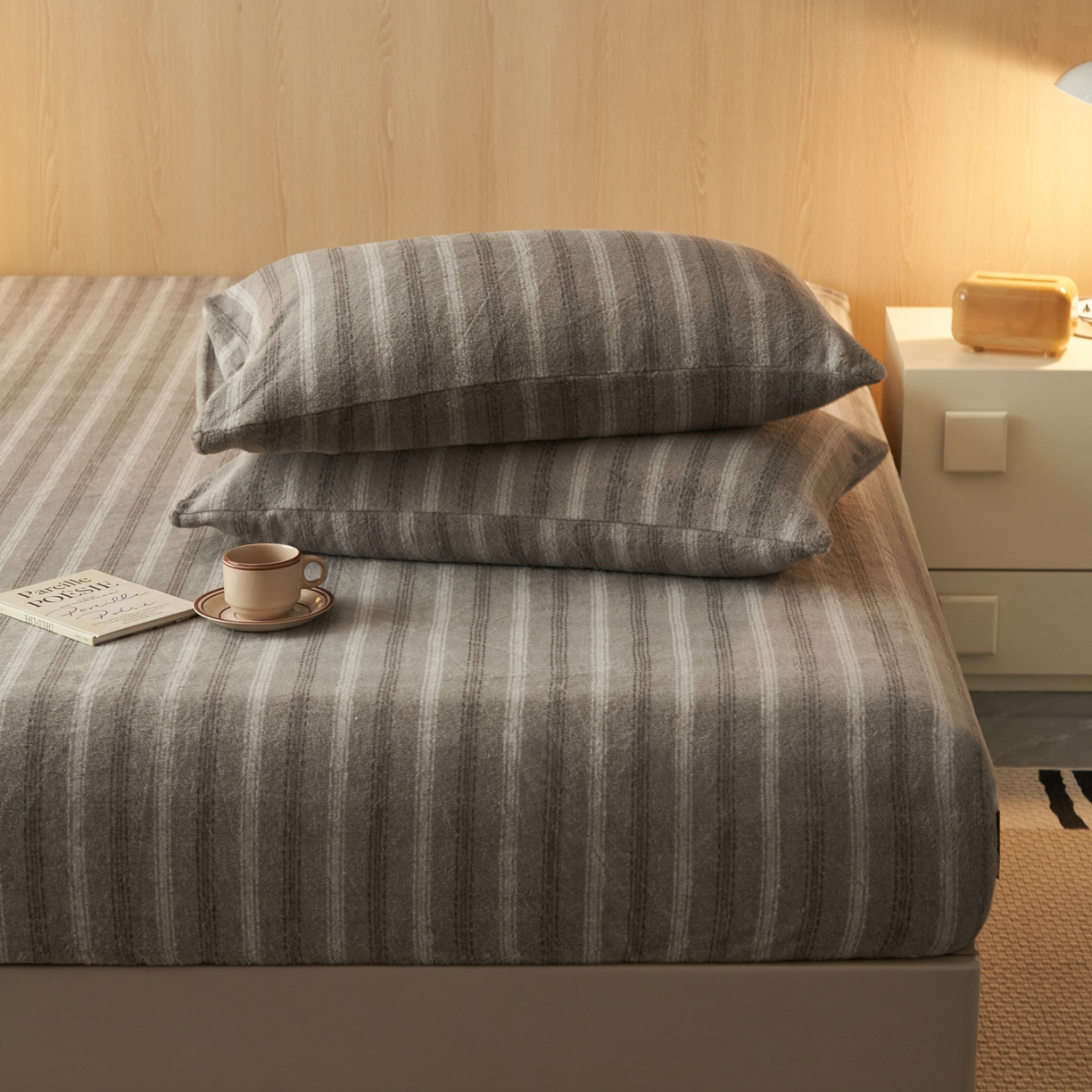 91家纺网 家纺一手货源 找家纺 （总）早晨家纺 2025新款未末款仿羊绒牛奶绒单枕套