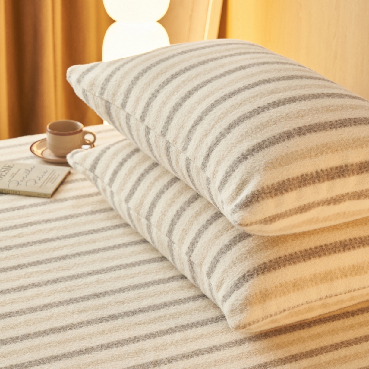 91家纺网 家纺一手货源 找家纺 （总）早晨家纺 2025新款未末款仿羊绒牛奶绒单枕套