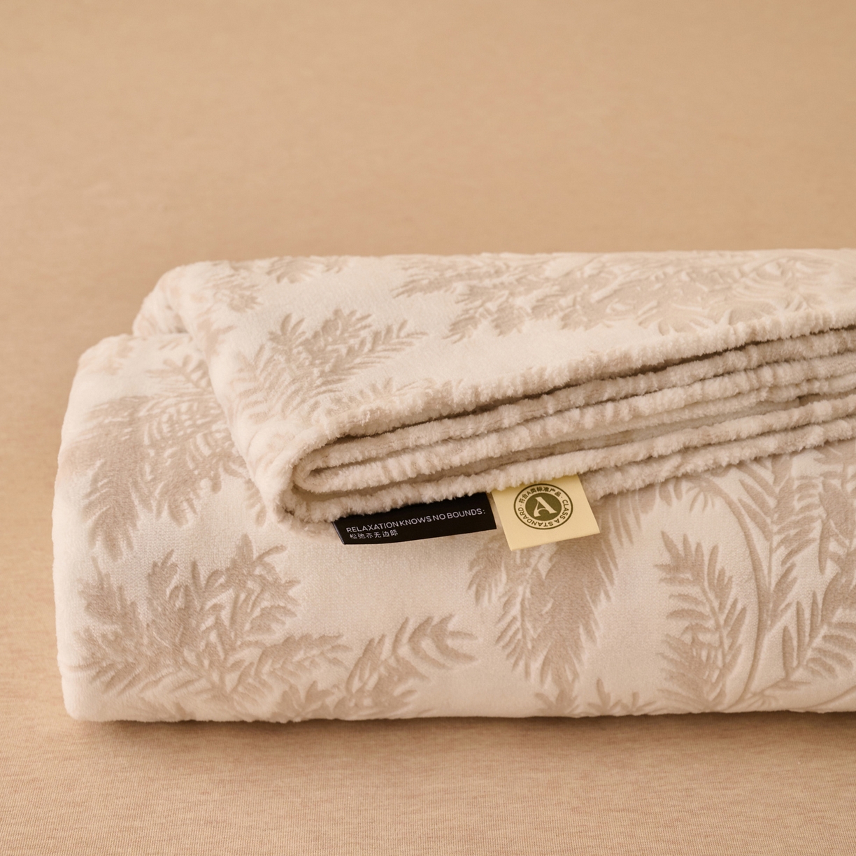 91家纺网 家纺一手货源 找家纺 早晨家纺 2025新款高克重牛奶绒烂花单品床单 叶韵