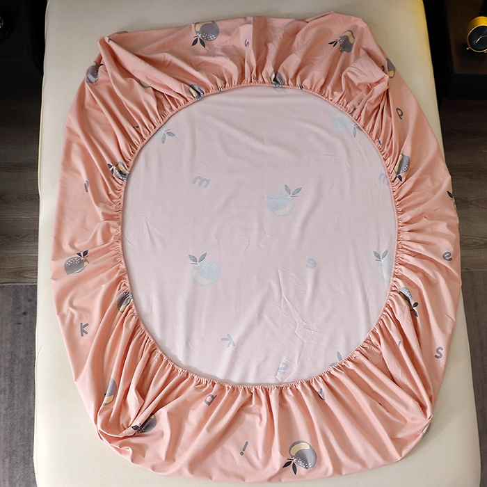 91家纺网 家纺一手货源 找家纺 晶缦家纺 2025叶语系·纯棉活性全棉磨毛四件套 情怀粉