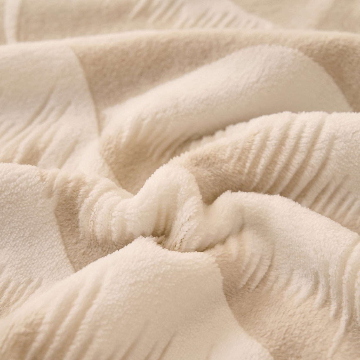 91家纺网 家纺一手货源 找家纺 早晨家纺 2025新款高克重牛奶绒烂花枕套 云峦叠浪