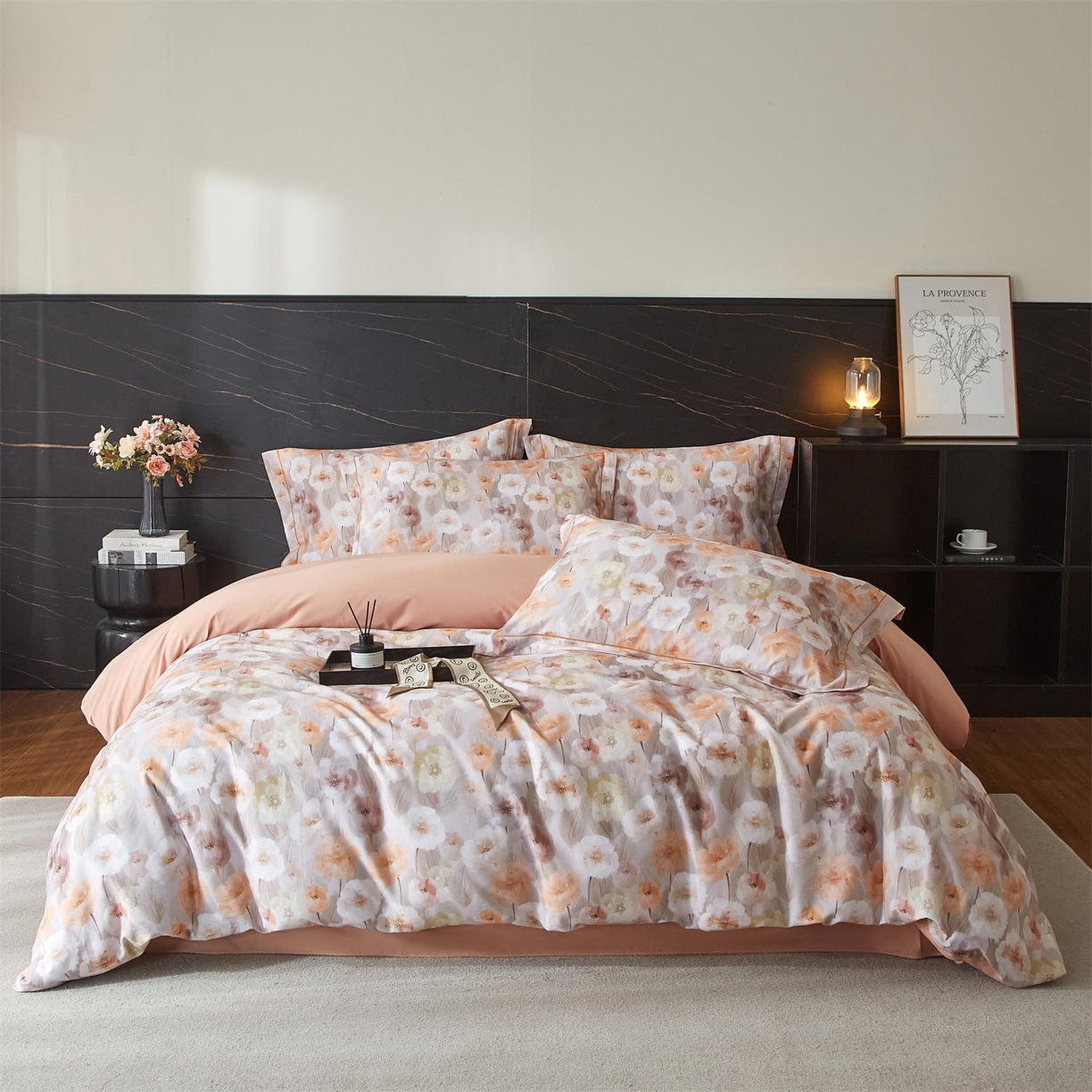 91家纺网 家纺一手货源 找家纺 （总）品乐家纺 2025新款32支超柔生态磨毛四件套