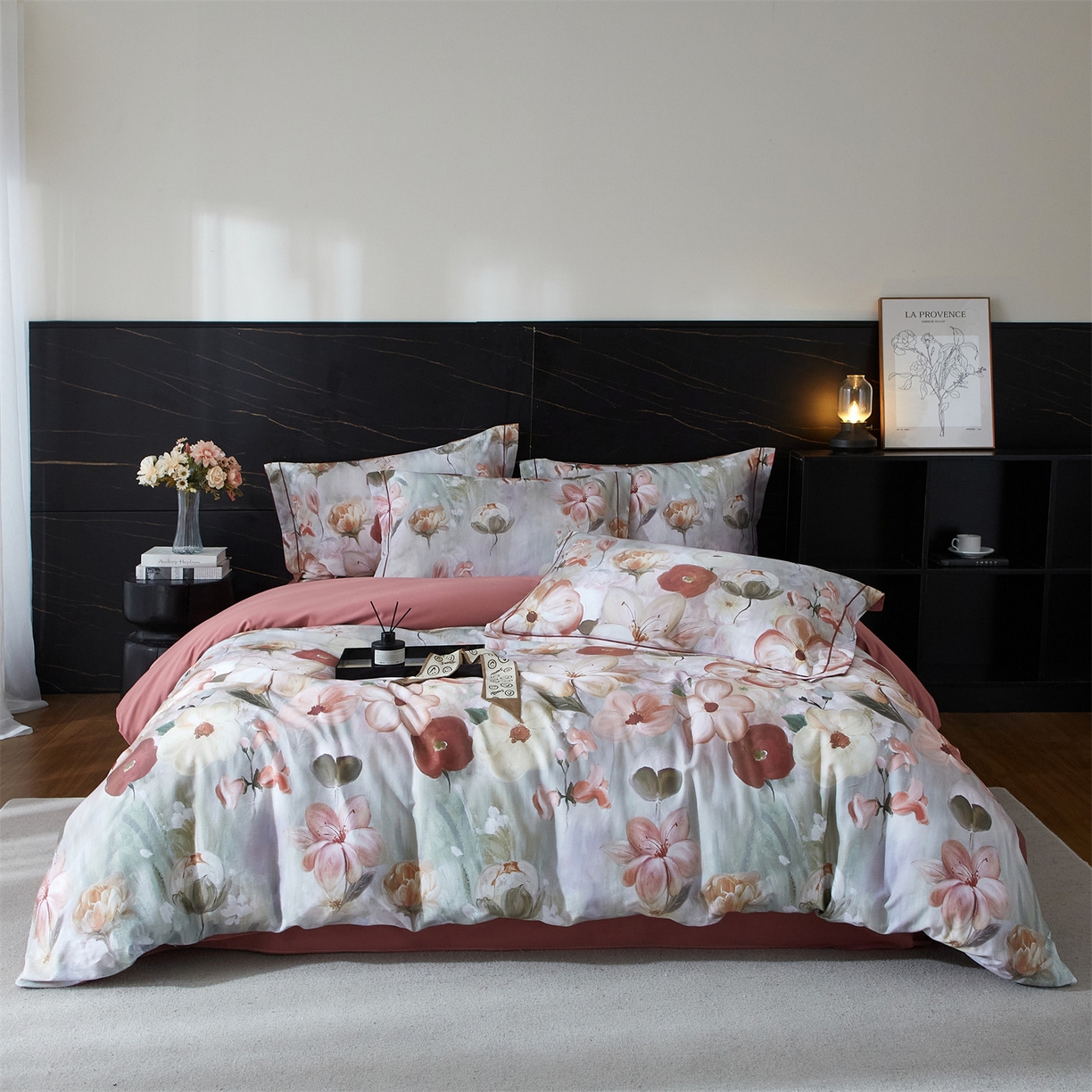 91家纺网 家纺一手货源 找家纺 （总）品乐家纺 2025新款32支超柔生态磨毛四件套