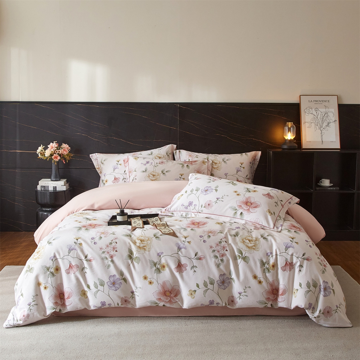 91家纺网 家纺一手货源 找家纺 （总）品乐家纺 2025新款32支超柔生态磨毛四件套