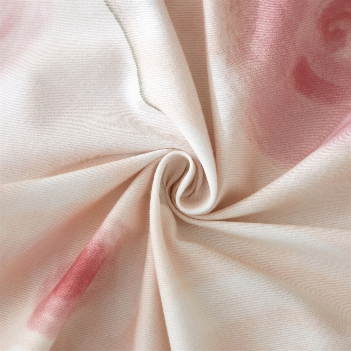 91家纺网 家纺一手货源 找家纺 品乐家纺 2025新款32支超柔生态磨毛四件套 桃汐-粉