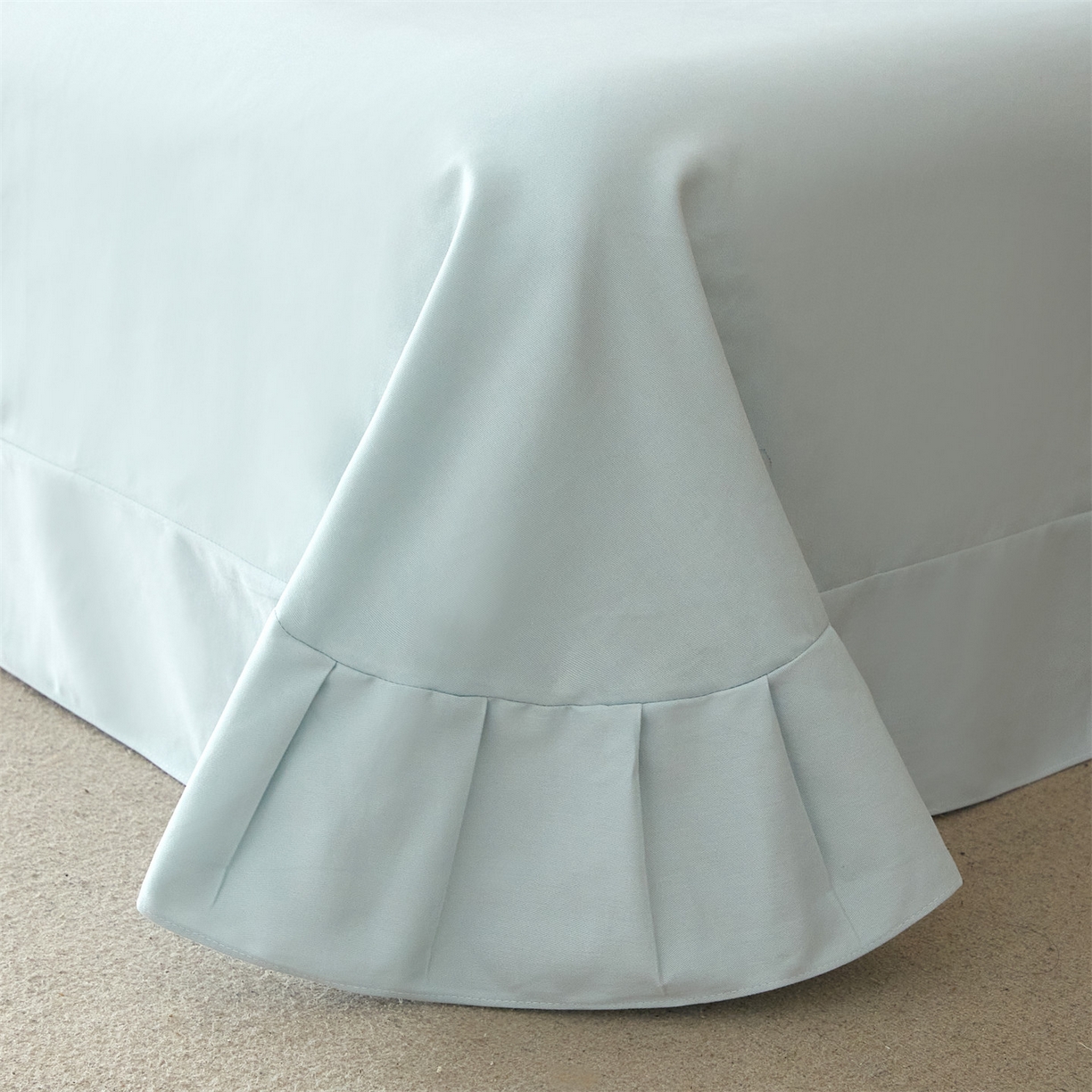 91家纺网 家纺一手货源 找家纺 品乐家纺 2025新款32支超柔生态磨毛四件套 小萌兔-绿