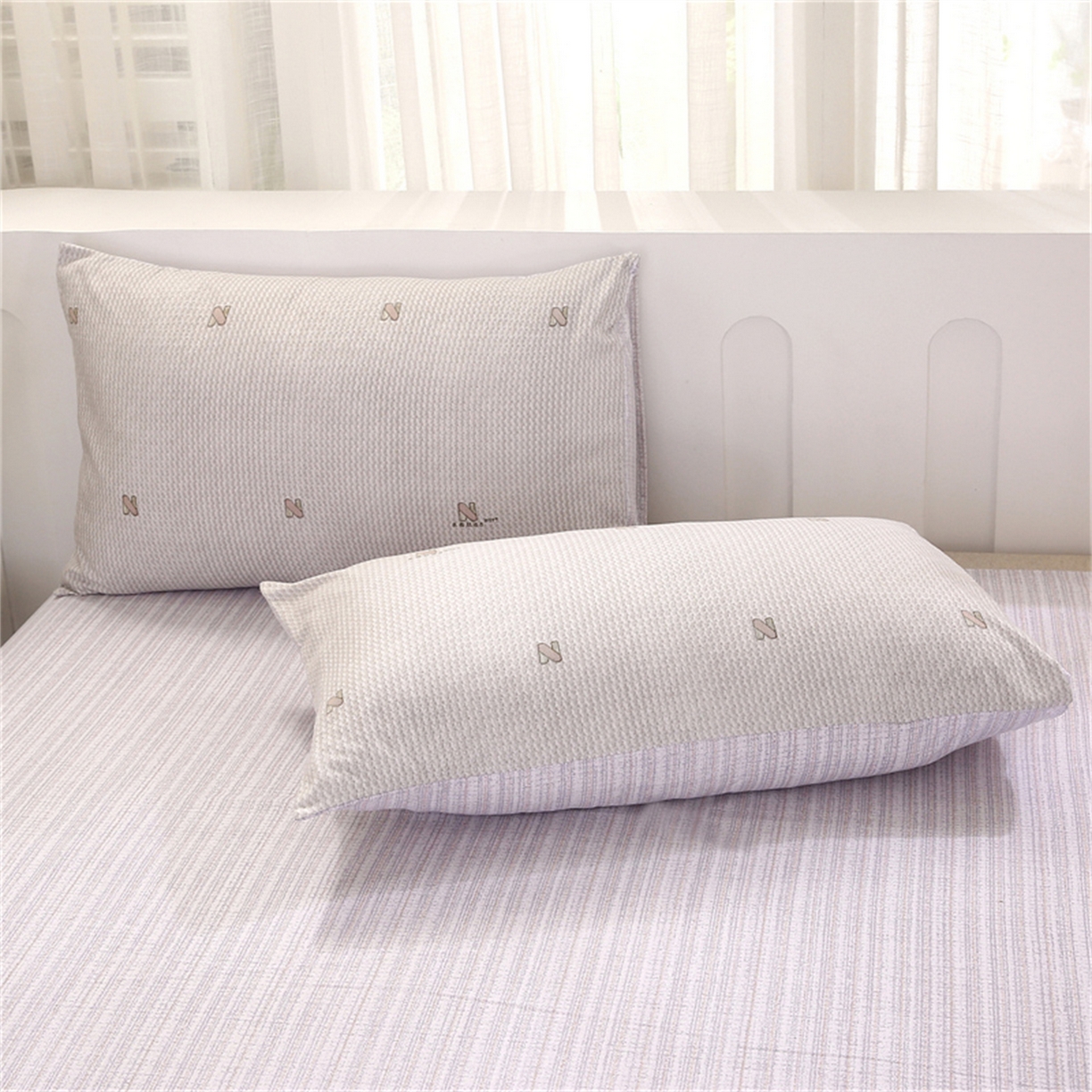 91家纺网 家纺一手货源 找家纺 织写 2025新款加厚磨毛澳绒棉四件套 欢喜时光