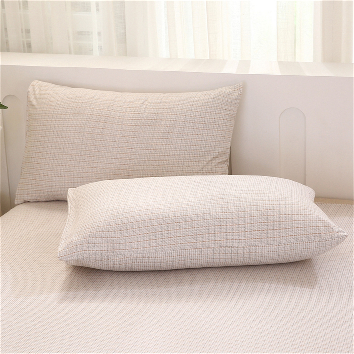 91家纺网 家纺一手货源 找家纺 织写 2025新款加厚磨毛澳绒棉四件套 莫奈