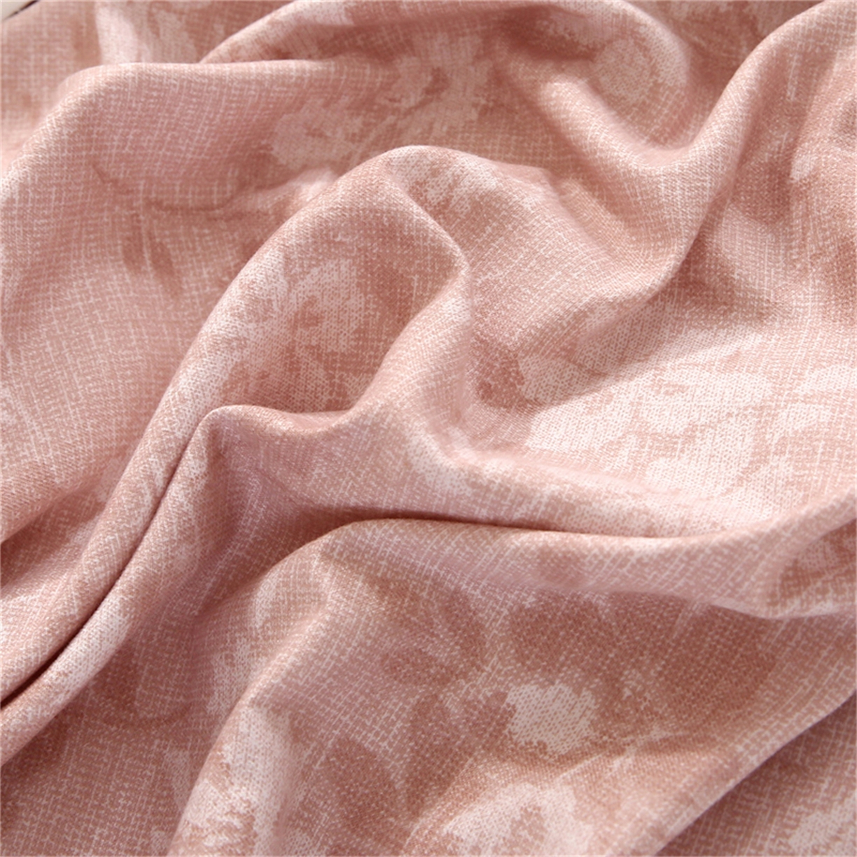 91家纺网 家纺一手货源 找家纺 织写 2025新款加厚磨毛澳绒棉四件套 美式田园-粉