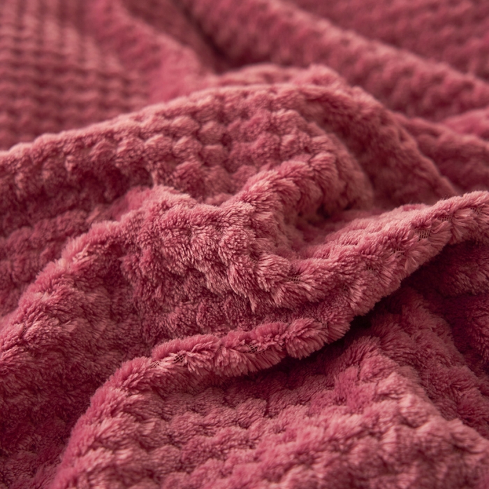 91家纺网 家纺一手货源 找家纺 早晨家纺 2025新款尚流款牛奶绒提花四件套 尚流-豆沙