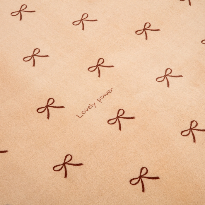 91家纺网 家纺一手货源 找家纺 北辰 2025新款牛奶绒地垫打地铺神器床边垫床垫遮盖物客厅地垫可定制 蝴蝶结