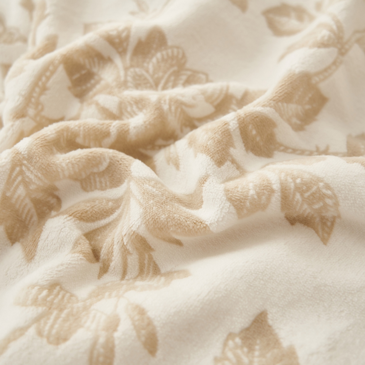 91家纺网 家纺一手货源 找家纺 早晨家纺 2025新款高克重牛奶绒烂花四件套 金叶漫