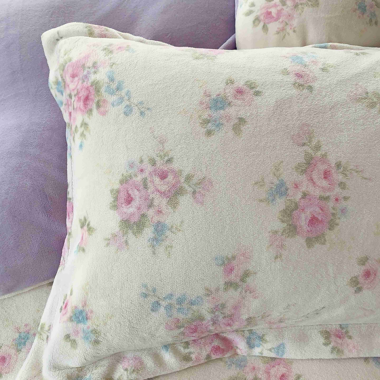 91家纺网 家纺一手货源 找家纺 莱豫家纺 2025新款加厚牛奶绒三件套四件套保暖不静电 沐熙花