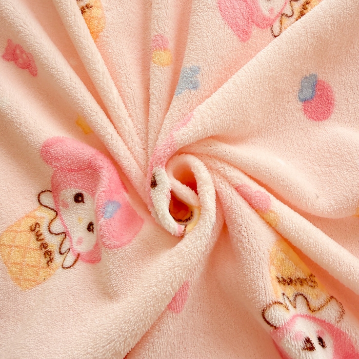 91家纺网 家纺一手货源 找家纺 米莱家纺 2025新款牛奶绒印花花边四件套 奶茶小美