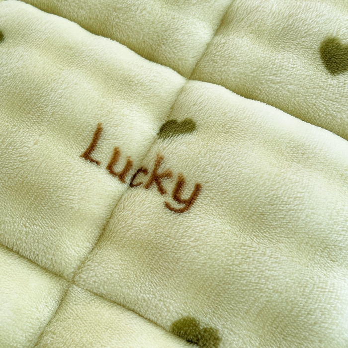 91家纺网 家纺一手货源 找家纺 梵朴 2025新款牛奶绒泡泡兔毛绒床垫学生宿舍床褥子床护垫学生款印花系列 爱心蝴蝶结绿