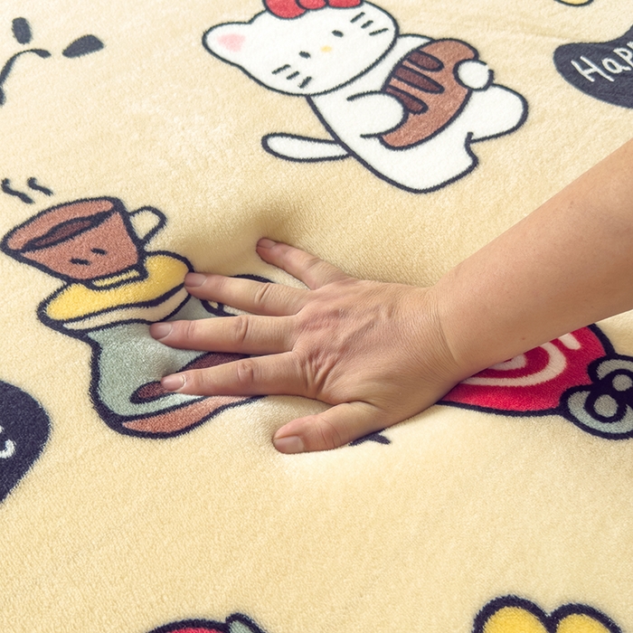 91家纺网 家纺一手货源 找家纺 北辰 2025新款冬季牛奶绒海绵床垫可拆洗软垫学生上下铺床垫可定制 欢乐假日