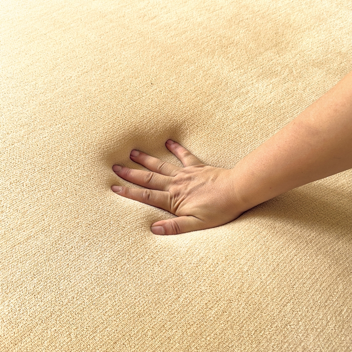 91家纺网 家纺一手货源 找家纺 北辰 2025新款冬季牛奶绒海绵床垫可拆洗软垫学生上下铺床垫可定制 纯色-棕