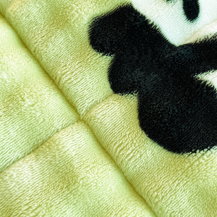 91家纺网 家纺一手货源 找家纺 梵朴 2025新款牛奶绒泡泡兔毛绒床垫学生宿舍床褥子床护垫学生款印花系列 顽皮小熊猫