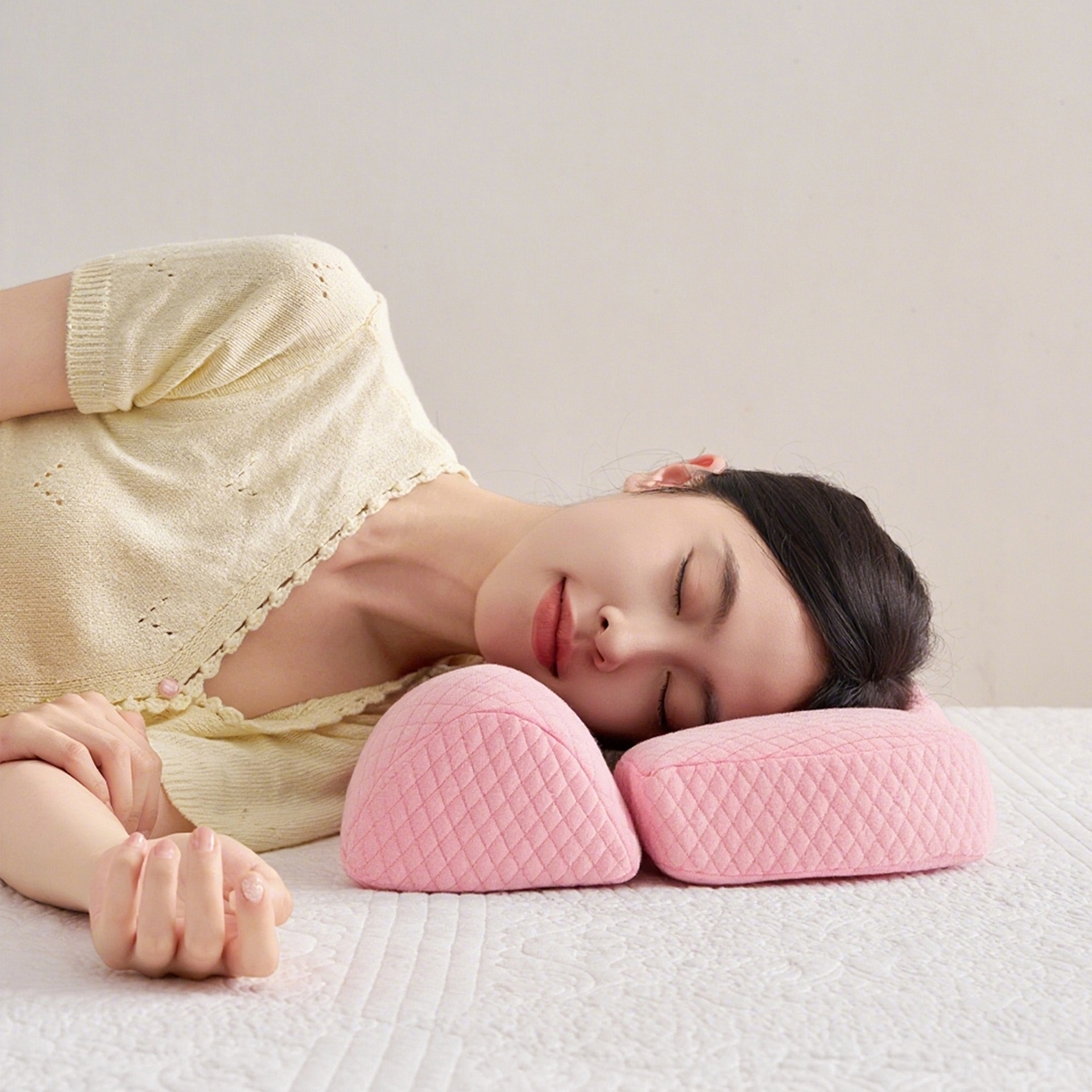 91家纺网 家纺一手货源 找家纺 （总）乐可 2025新款零压深睡枕记忆棉枕枕头枕芯