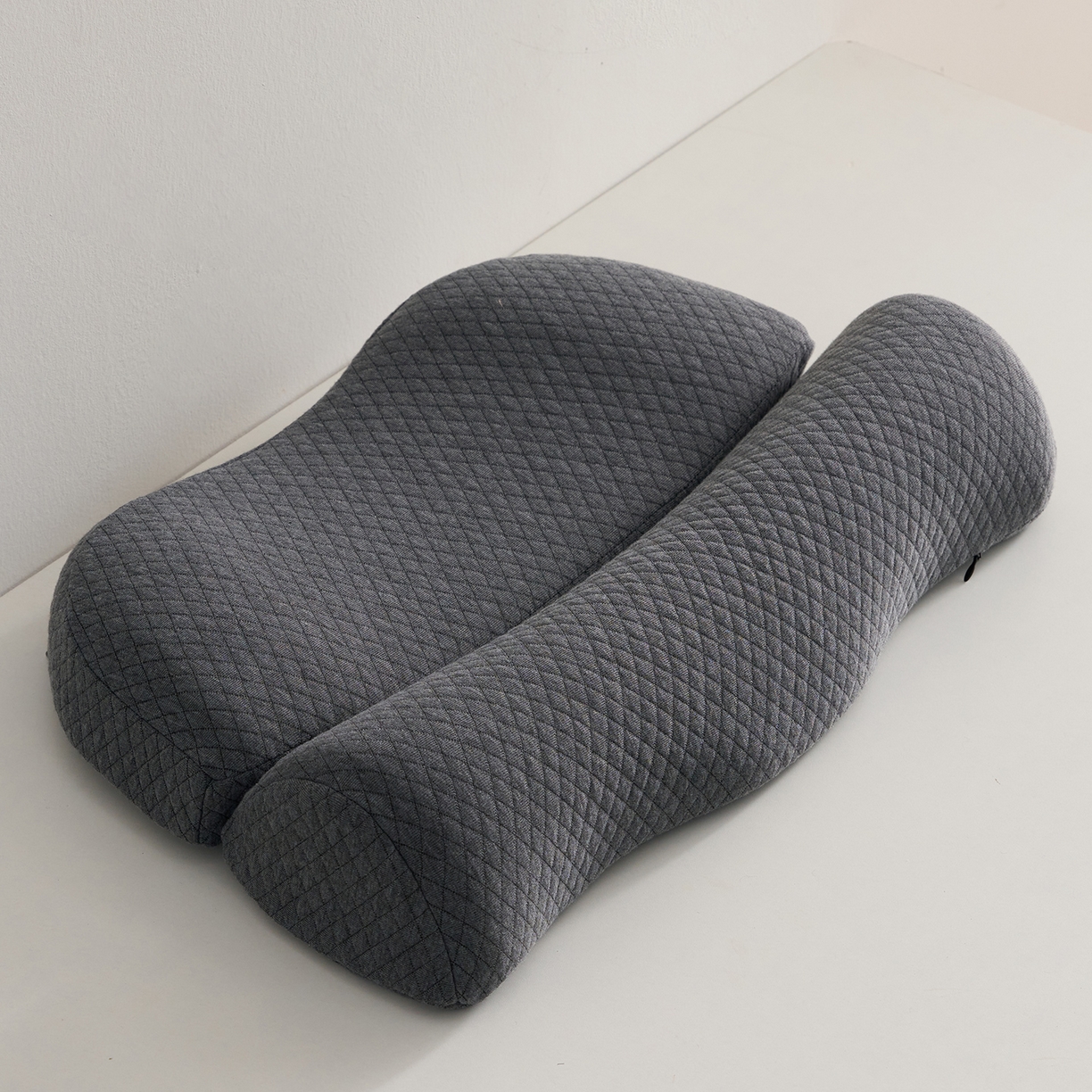 91家纺网 家纺一手货源 找家纺 乐可 2025新款零压深睡枕记忆棉枕枕头枕芯 零压深睡枕-黑