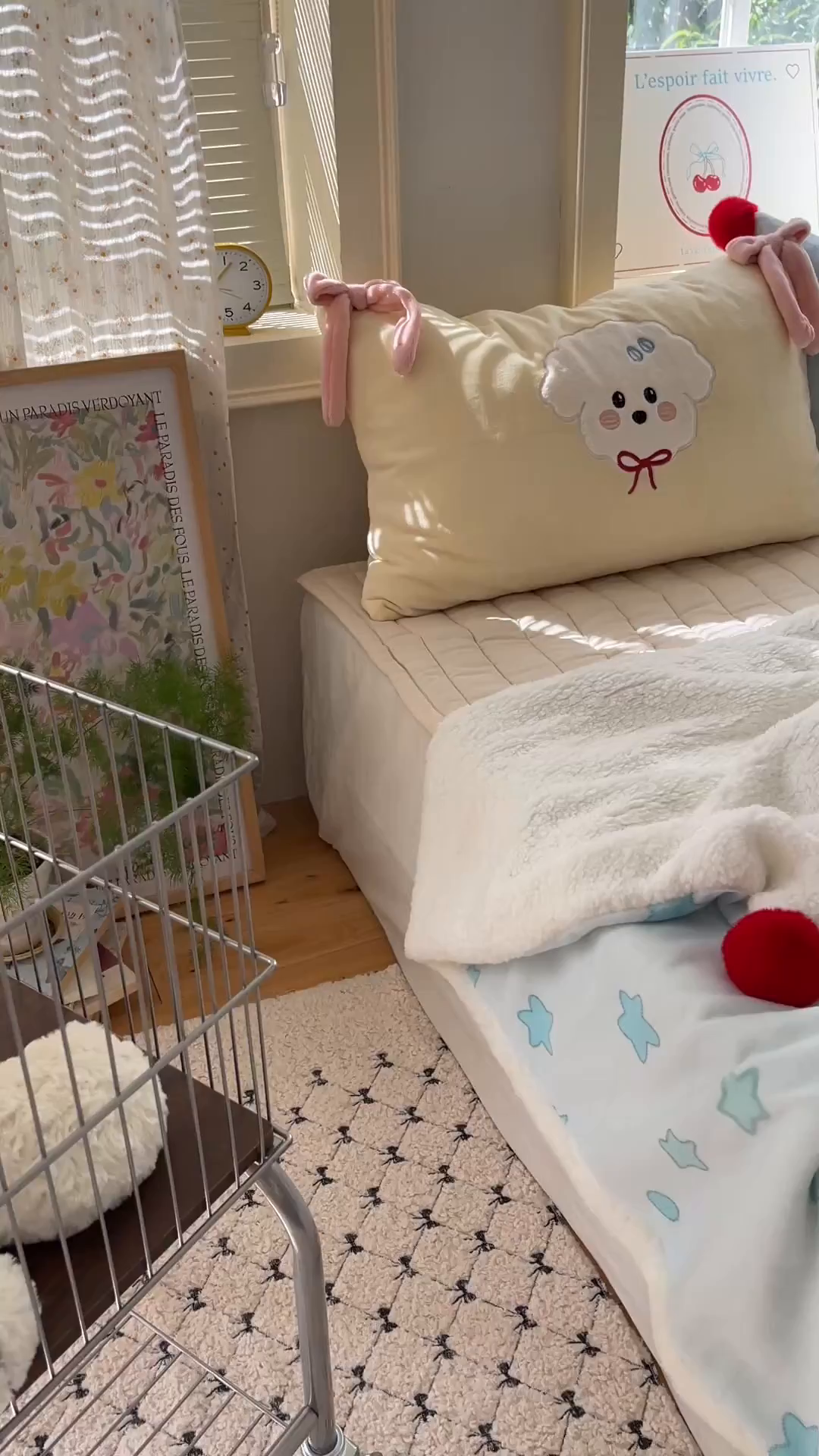 91家纺网 家纺一手货源 找家纺 轻奢坊 2025新款博主风豹纹牛奶绒羊羔绒毛毯 毯子-星星