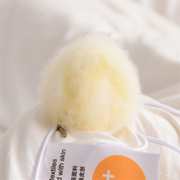 91家纺网 家纺一手货源 找家纺 爱衫妮 2025新款全棉A类提花大豆被-方格  被子被芯 方格-白色