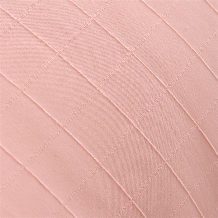 91家纺网 家纺一手货源 找家纺 爱衫妮 2025新款全棉A类提花大豆被-方格  被子被芯 方格-粉色