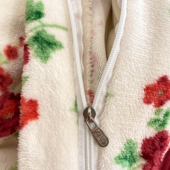 91家纺网 家纺一手货源 找家纺 一比一家纺 2025新款亲肤舒适双面牛奶绒床盖款四件套 胭脂