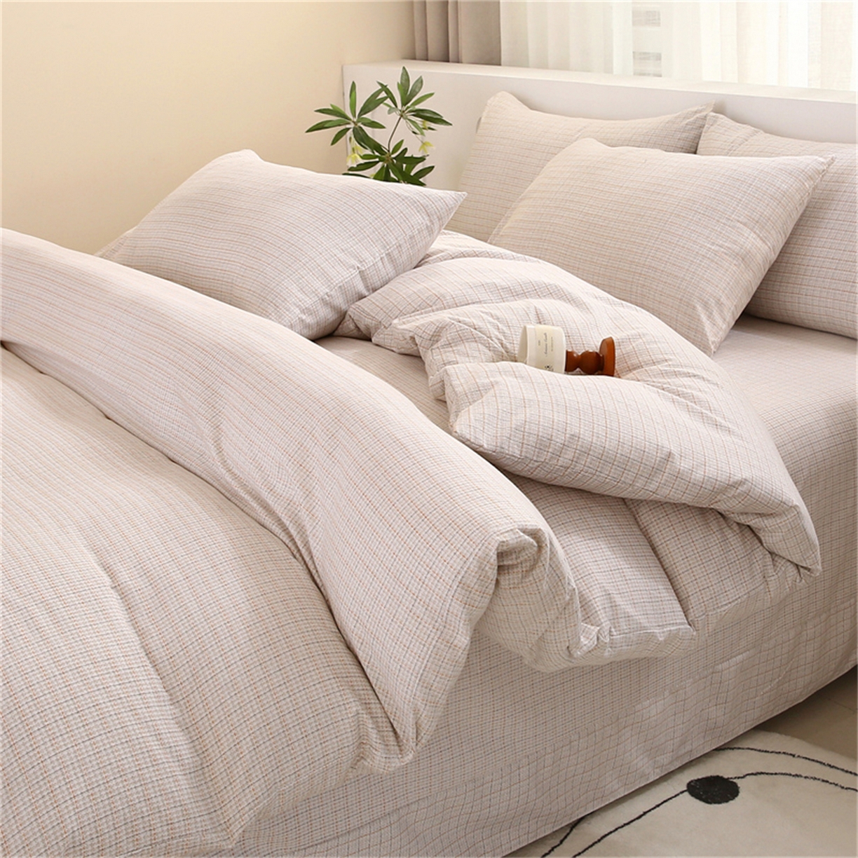 91家纺网 家纺一手货源 找家纺 （总）织写 2025新款加厚磨毛澳绒棉四件套