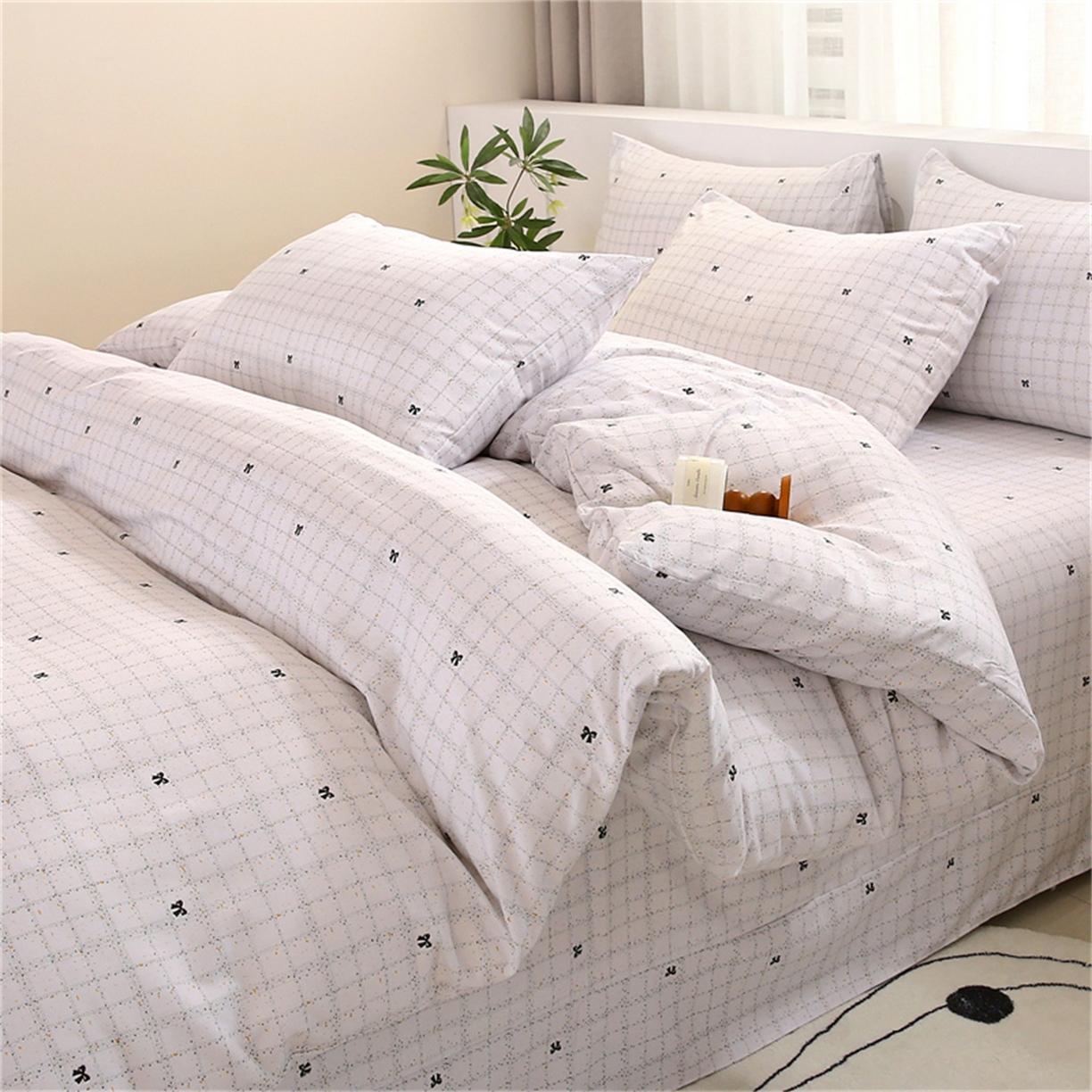 91家纺网 家纺一手货源 找家纺 （总）织写 2025新款加厚磨毛澳绒棉四件套