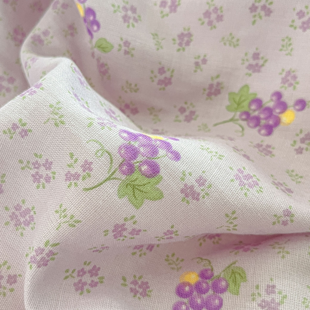 91家纺网 家纺一手货源 找家纺 一比一家纺 2025新款全棉双层纱四件套紫葡萄