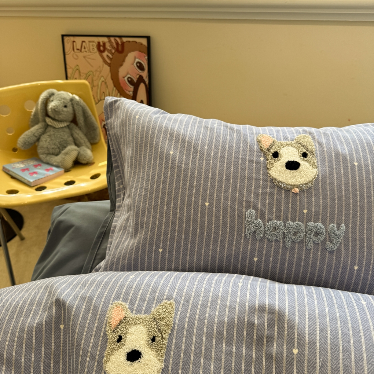 91家纺网 家纺一手货源 找家纺 慕尚家纺 2025新款全棉磨毛毛巾绣单被套 多多